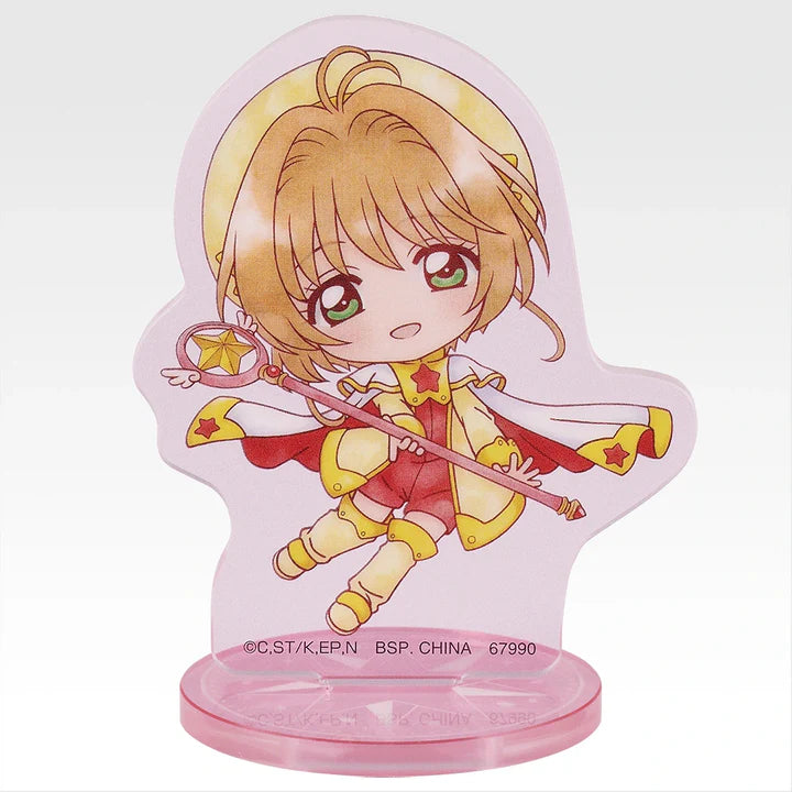 Ichiban   Kuji   Cardcaptor   Sakura   Clear   Card   Arc   Charmul   Collection   -   F   Prize   Deformed   Acrylic   Stands   Complete   Set   of   11   Types