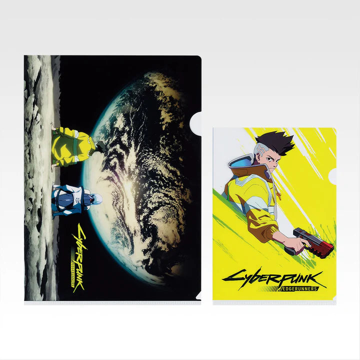 Ichiban   Kuji   Cyberpunk:   Edgerunners   -   E   Prize   Clear   Files   Complete   Set   of   6   Types