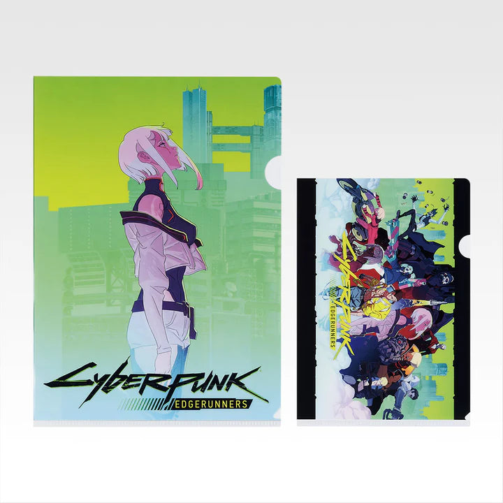 Ichiban   Kuji   Cyberpunk:   Edgerunners   -   E   Prize   Clear   Files   Complete   Set   of   6   Types