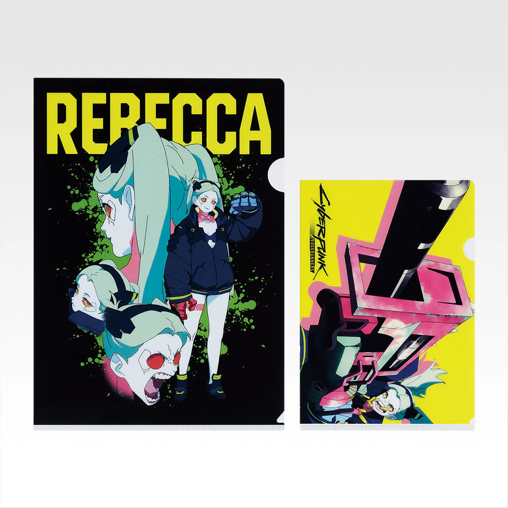 Ichiban   Kuji   Cyberpunk:   Edgerunners   -   E   Prize   Clear   Files   Complete   Set   of   6   Types