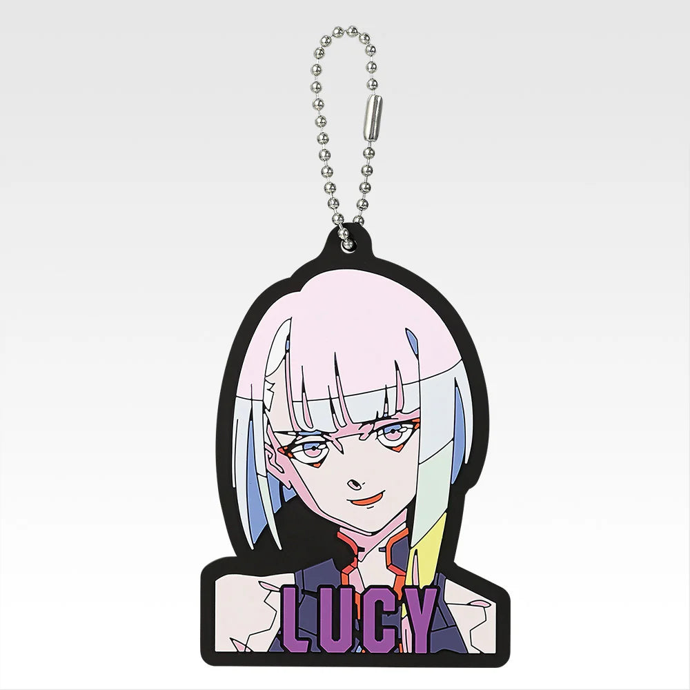 Ichiban   Kuji   Cyberpunk:   Edgerunners   -   F   Prize   Rubber   Charms   Complete   Set   of   7   Types