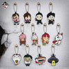 Ichiban   Kuji   DanDaDan   Into   The   Cursed   House   -   G   Prize   Funny   Face   Rubber   Charm   Complete   Set   of   12   Types