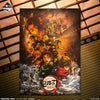 Ichiban   Kuji   Demon   Slayer   Kimetsu   no   Yaiba   Brothers   of   Thunder   -   C   Prize   Big   Metallic   Sheet