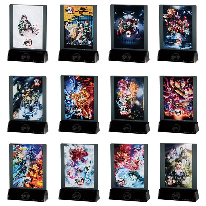 Ichiban   Kuji   Demon   Slayer   Kimetsu   no   Yaiba   Upper   Rank   Three   -   F   Prize   Mini   Art   Board   Complete   Set   of   12   Types