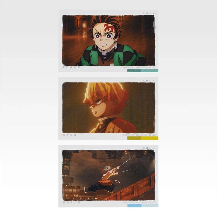 Ichiban   Kuji   Demon   Slayer:   Kimetsu   no   Yaiba   Upper   Rank   Two   -   G   Prize   Photo   Style   Card   Set   Complete   Set   of   10   Types