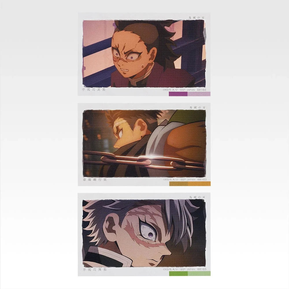 Ichiban   Kuji   Demon   Slayer:   Kimetsu   no   Yaiba   Upper   Rank   Two   -   G   Prize   Photo   Style   Card   Set   Complete   Set   of   10   Types