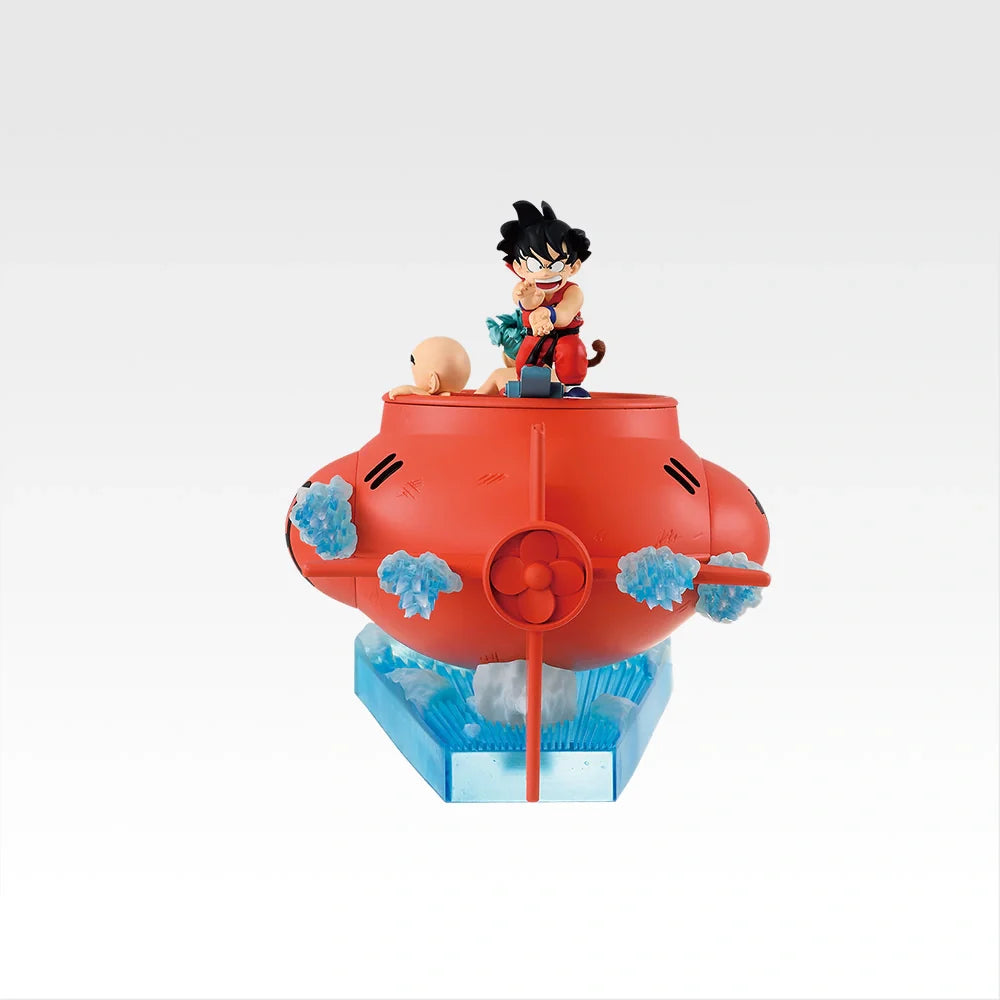Ichiban   Kuji   Dragon   Ball   EX   Showdown!   Red   Ribbon   Army   -   D   Prize   Son   Goku   Bulma   &   Krillin   Submarine   Figure