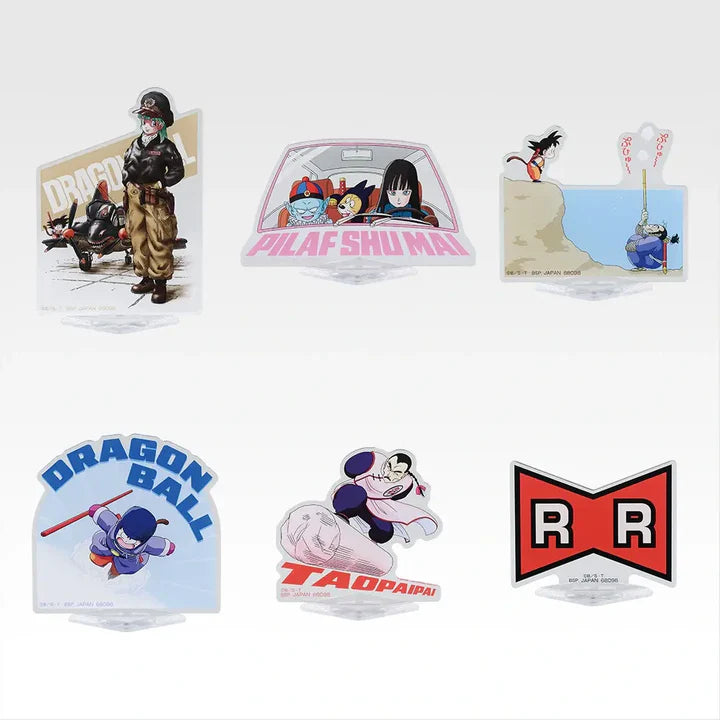 Ichiban   Kuji   Dragon   Ball   EX   Showdown!   Red   Ribbon   Army   -   F   Prize   Dragon   Stand   Collection   Complete   Set   of   6   Types