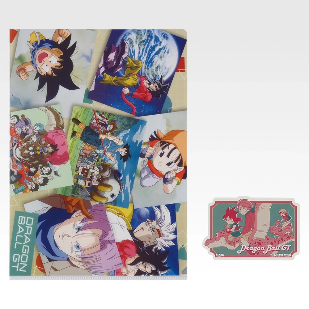 Ichiban   Kuji   Dragon   Ball   GT   -   I   Prize   Clear   File   &   Sticker   Set   Complete   Set   of   11   Types