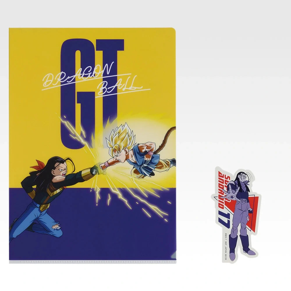 Ichiban   Kuji   Dragon   Ball   GT   -   I   Prize   Clear   File   &   Sticker   Set   Complete   Set   of   11   Types