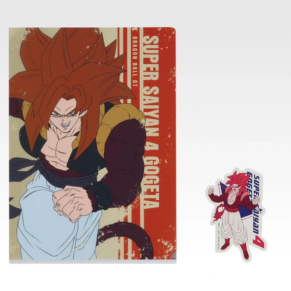 Ichiban   Kuji   Dragon   Ball   GT   -   I   Prize   Clear   File   &   Sticker   Set   Complete   Set   of   11   Types