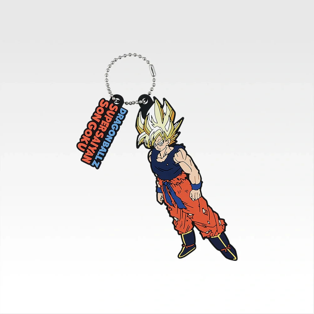 Ichiban   Kuji   Dragon   Ball   The   Chronicle   of   Goku   -   H   Prize   Rubber   Charm   Complete   Set   of   8   Types