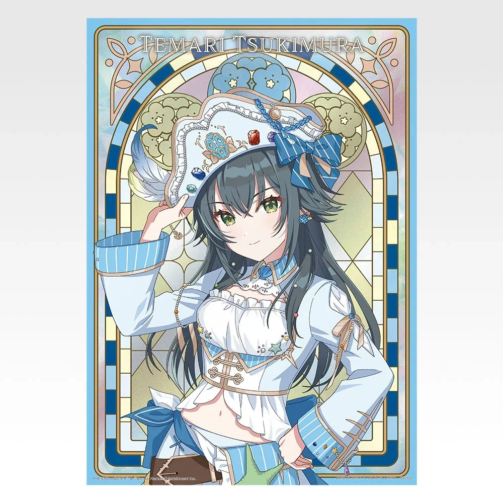 Ichiban   Kuji   Gakuen   Idolmaster   Part   6   -   D   Prize   Original   Illustration   Metallic   Poster   (13   Types)