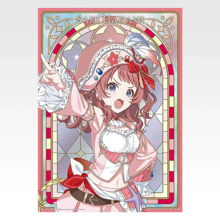 Ichiban   Kuji   Gakuen   Idolmaster   Part   6   -   D   Prize   Original   Illustration   Metallic   Poster   (13   Types)