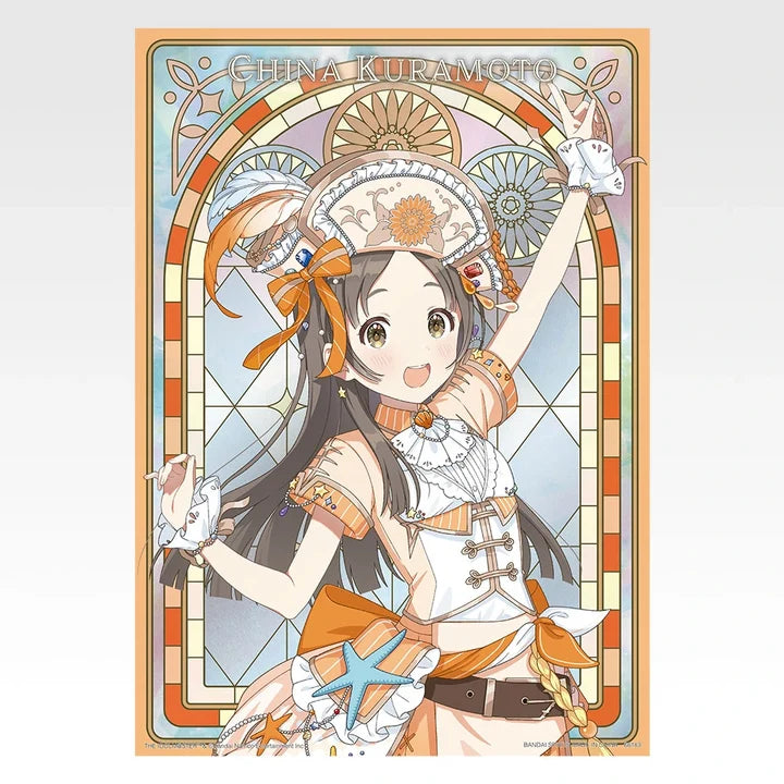 Ichiban   Kuji   Gakuen   Idolmaster   Part   6   -   D   Prize   Original   Illustration   Metallic   Poster   (13   Types)