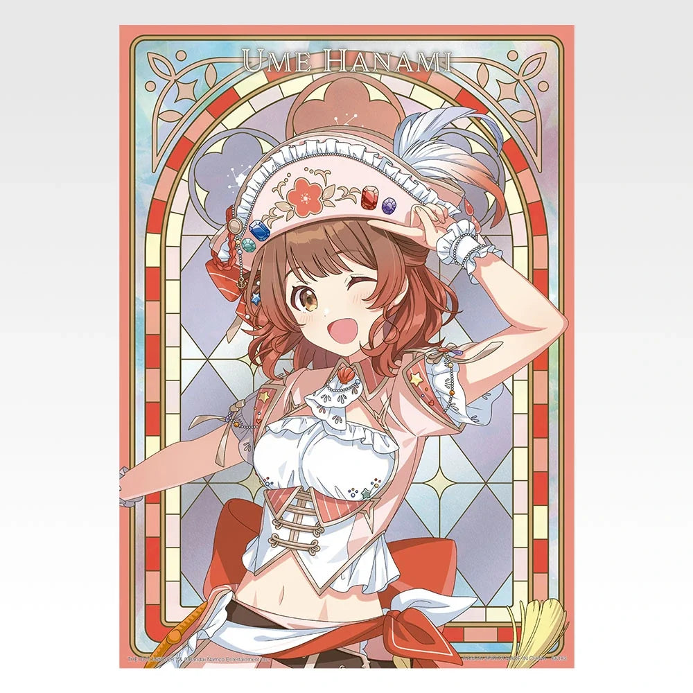Ichiban   Kuji   Gakuen   Idolmaster   Part   6   -   D   Prize   Original   Illustration   Metallic   Poster   (13   Types)