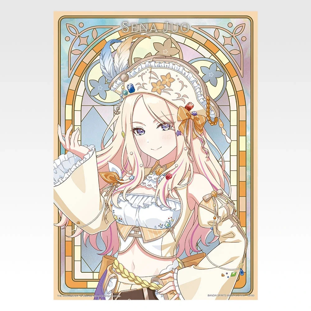 Ichiban   Kuji   Gakuen   Idolmaster   Part   6   -   D   Prize   Original   Illustration   Metallic   Poster   (13   Types)
