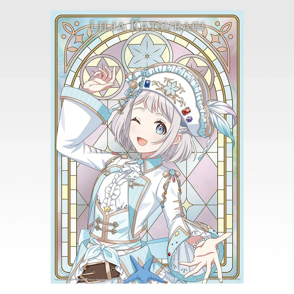 Ichiban   Kuji   Gakuen   Idolmaster   Part   6   -   D   Prize   Original   Illustration   Metallic   Poster   (13   Types)