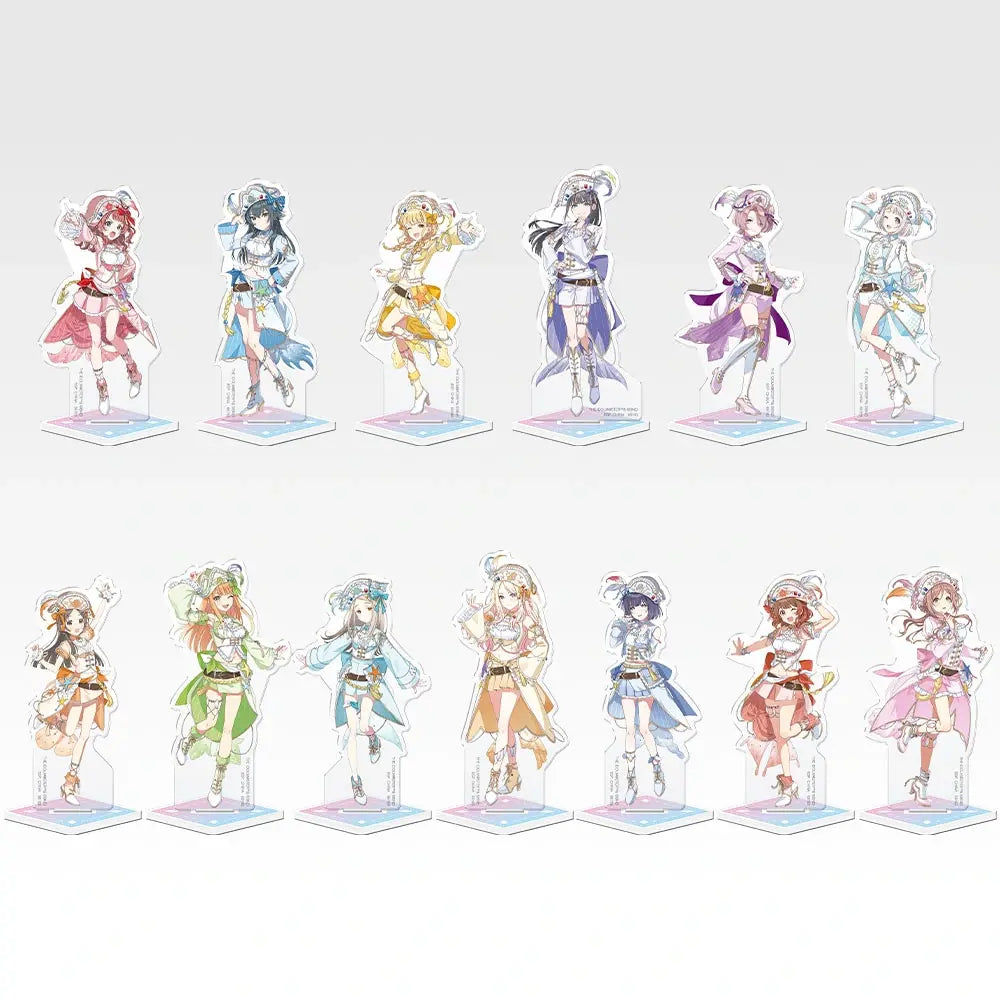 Ichiban   Kuji   Gakuen   Idolmaster   Part   6   -   H   Prize   Original   Illustration   Acrylic   Stand   (13   Types)
