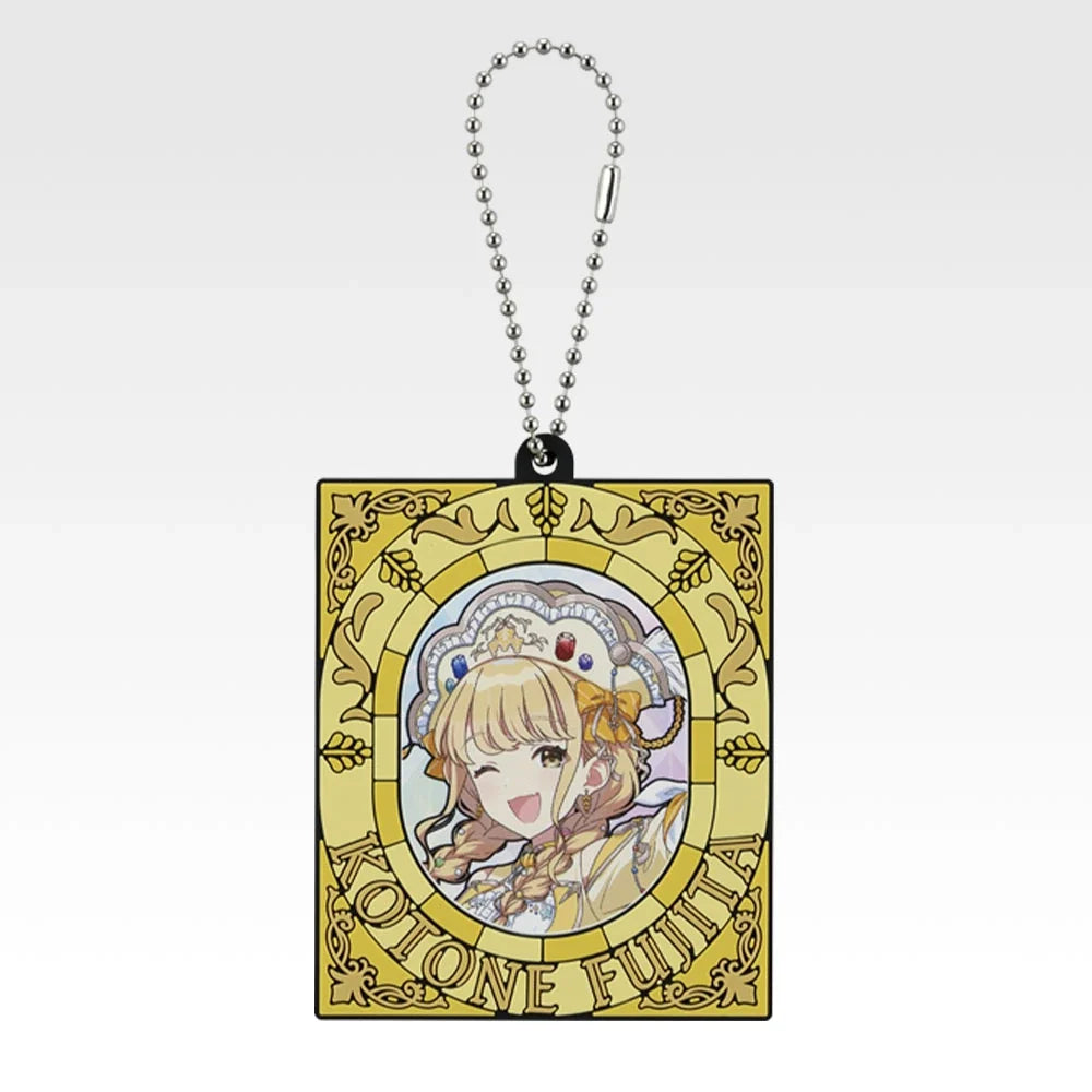Ichiban   Kuji   Gakuen   Idolmaster   Part   6   -   G   Prize   Original   Illustration   Rubber   Charms   Complete   Set   Of   13   Types