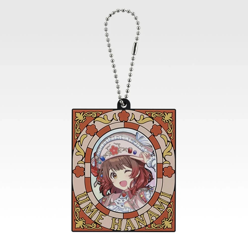 Ichiban   Kuji   Gakuen   Idolmaster   Part   6   -   G   Prize   Original   Illustration   Rubber   Charms   Complete   Set   Of   13   Types