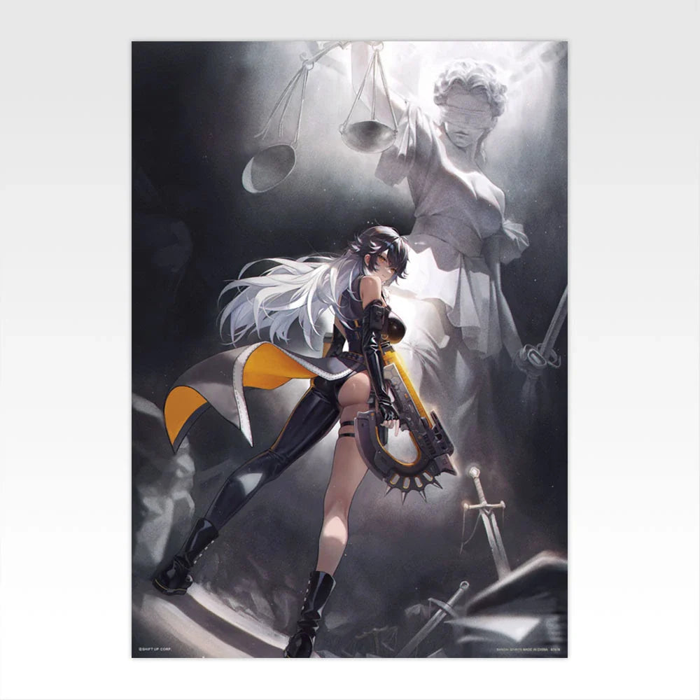 Ichiban   Kuji   Goddess   of   Victory:   Nikke   Chapter   6   -   F   Prize   Clear   Poster   (8   Types)