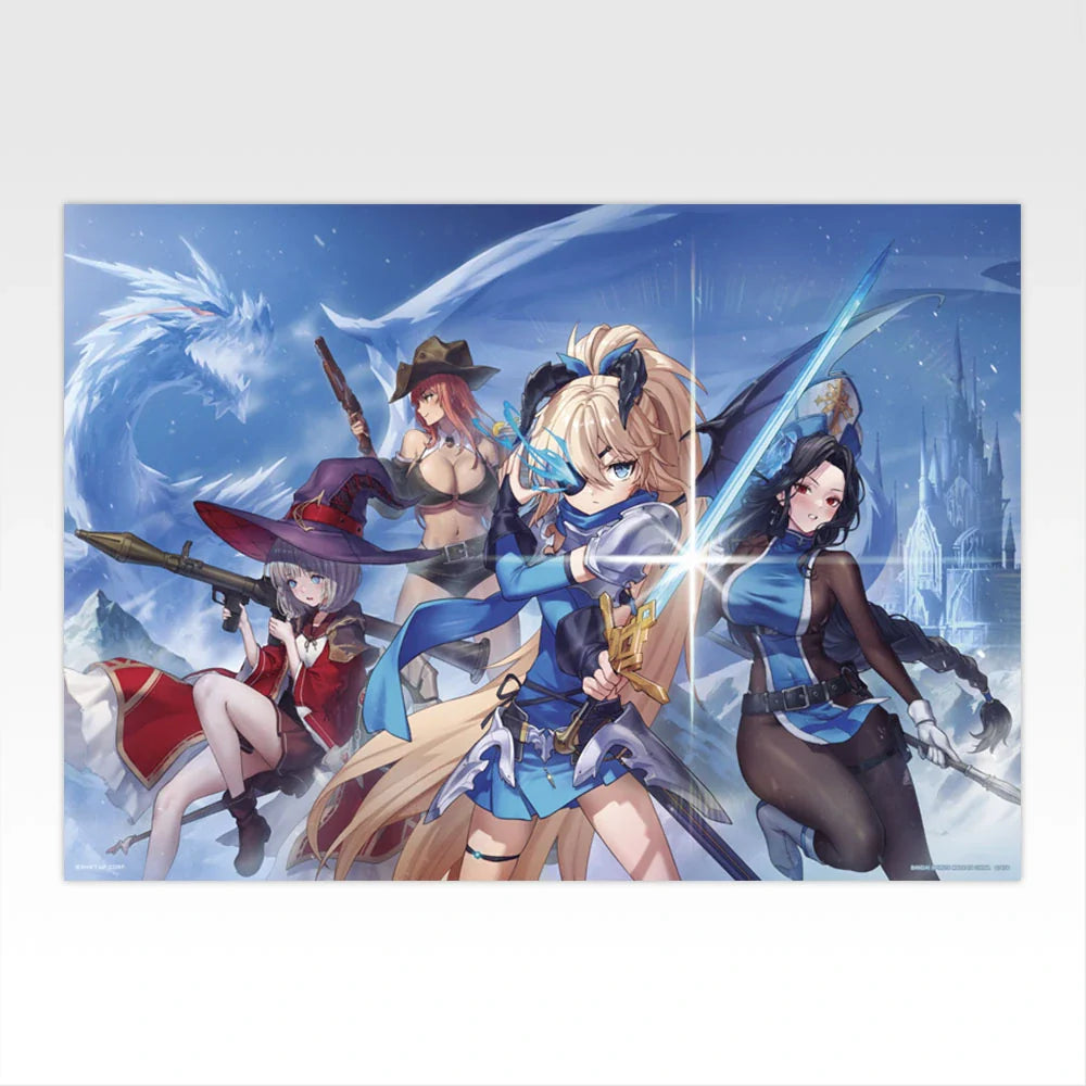 Ichiban   Kuji   Goddess   of   Victory:   Nikke   Chapter   6   -   F   Prize   Clear   Poster   (8   Types)
