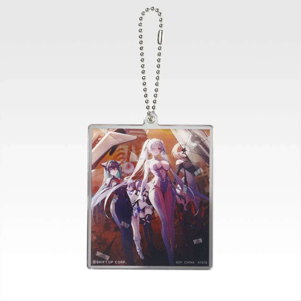 Ichiban   Kuji   Goddess   of   Victory:   Nikke   Chapter   6   -   H   Prize   Acrylic   Mirror   Charm   Complete   Set   of   7   Types