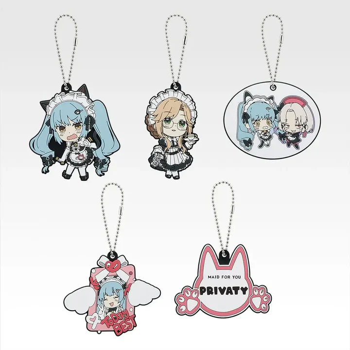Ichiban   Kuji   Goddess   of   Victory:   Nikke   Chapter   7   -   I   Prize   Perfectly   Made   Rubber   Charm   Complete   Set   of   5   Types
