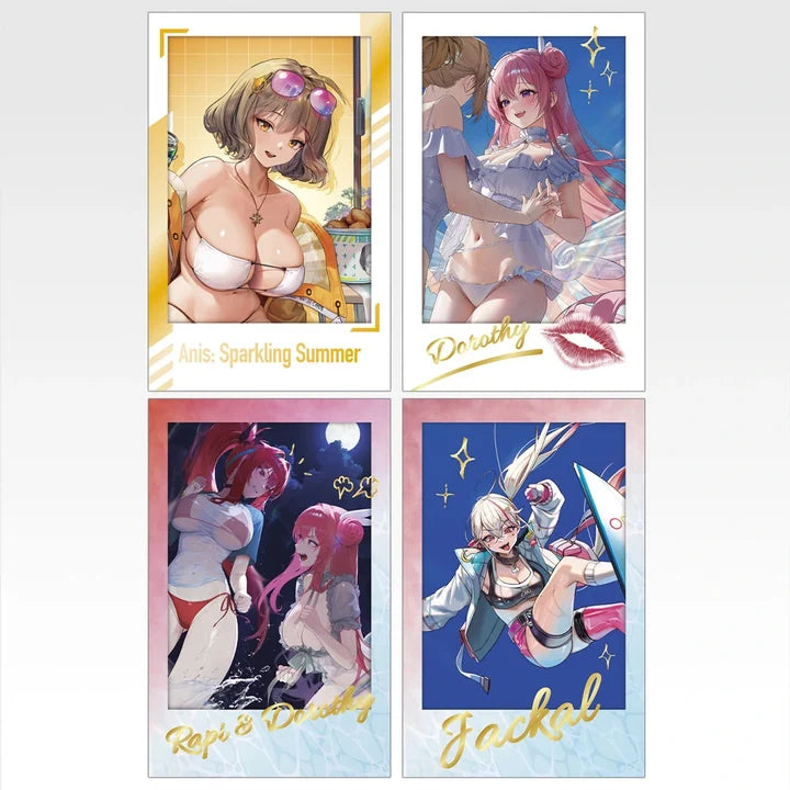 Ichiban   Kuji   Goddess   of   Victory:   Nikke   Chapter   8   -   I   Prize   Summer   Memories   Photo   Card   Set   Complete   Set   of   8   Types
