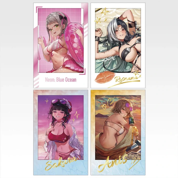 Ichiban   Kuji   Goddess   of   Victory:   Nikke   Chapter   8   -   I   Prize   Summer   Memories   Photo   Card   Set   Complete   Set   of   8   Types