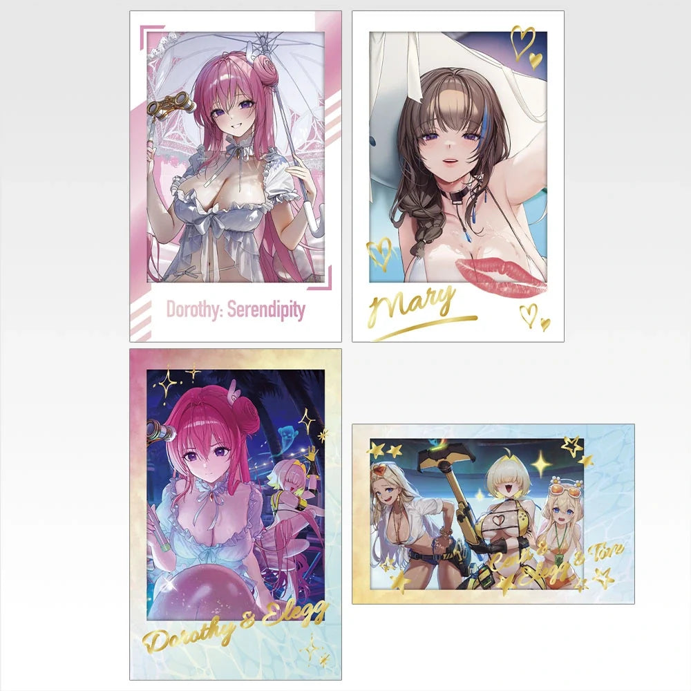 Ichiban   Kuji   Goddess   of   Victory:   Nikke   Chapter   8   -   I   Prize   Summer   Memories   Photo   Card   Set   Complete   Set   of   8   Types