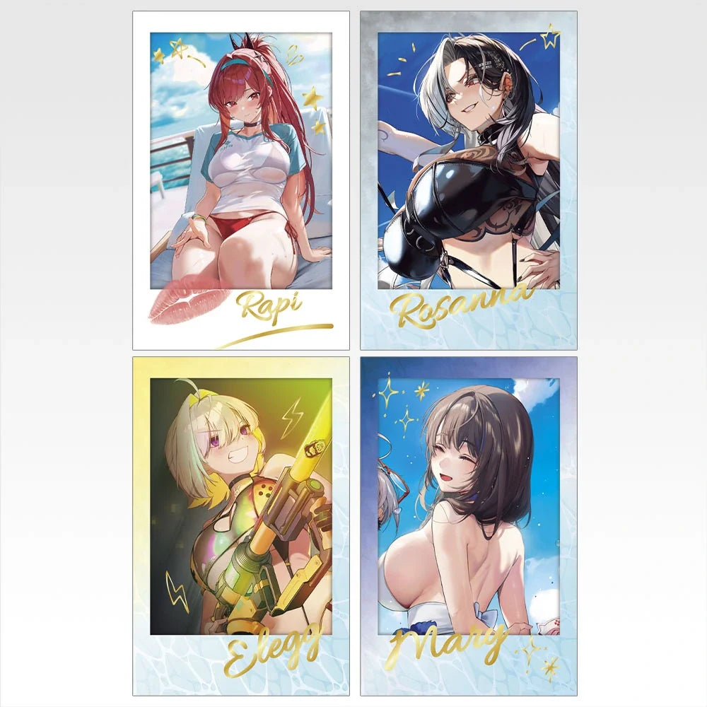 Ichiban   Kuji   Goddess   of   Victory:   Nikke   Chapter   8   -   I   Prize   Summer   Memories   Photo   Card   Set   Complete   Set   of   8   Types