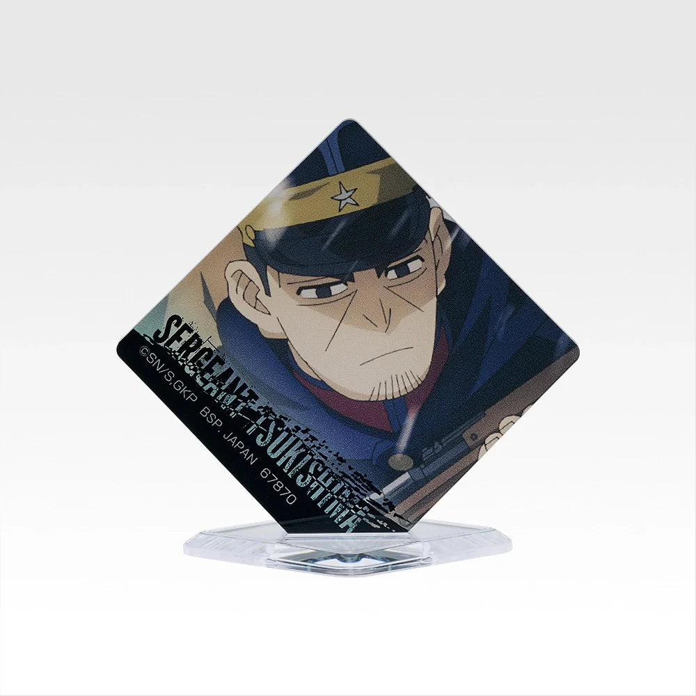 Ichiban   Kuji   Golden   Kamuy   Gold   Nugget   Scramble   -   H   Prize   Acrylic   Stand   Complete   Set   of   12   Types