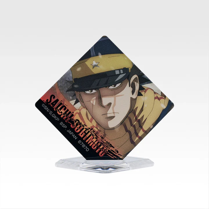Ichiban   Kuji   Golden   Kamuy   Gold   Nugget   Scramble   -   H   Prize   Acrylic   Stand   Complete   Set   of   12   Types