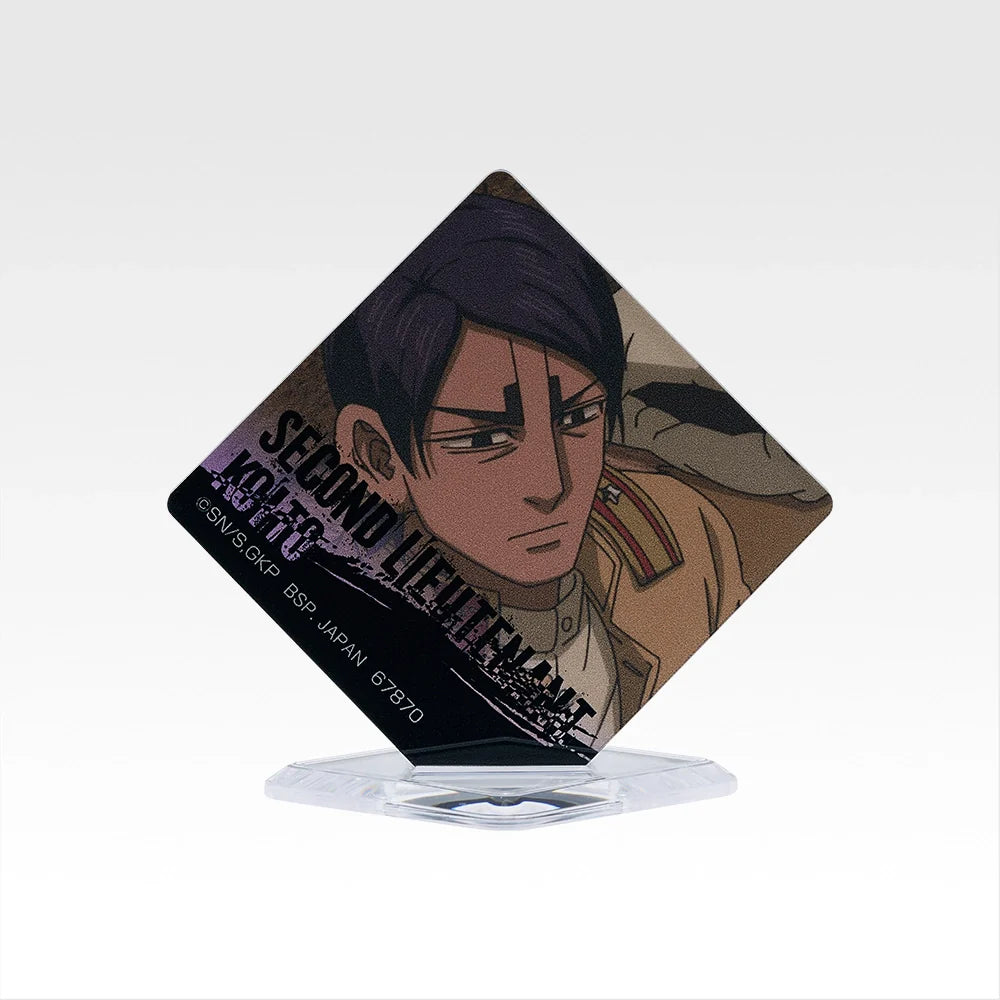 Ichiban   Kuji   Golden   Kamuy   Gold   Nugget   Scramble   -   H   Prize   Acrylic   Stand   Complete   Set   of   12   Types