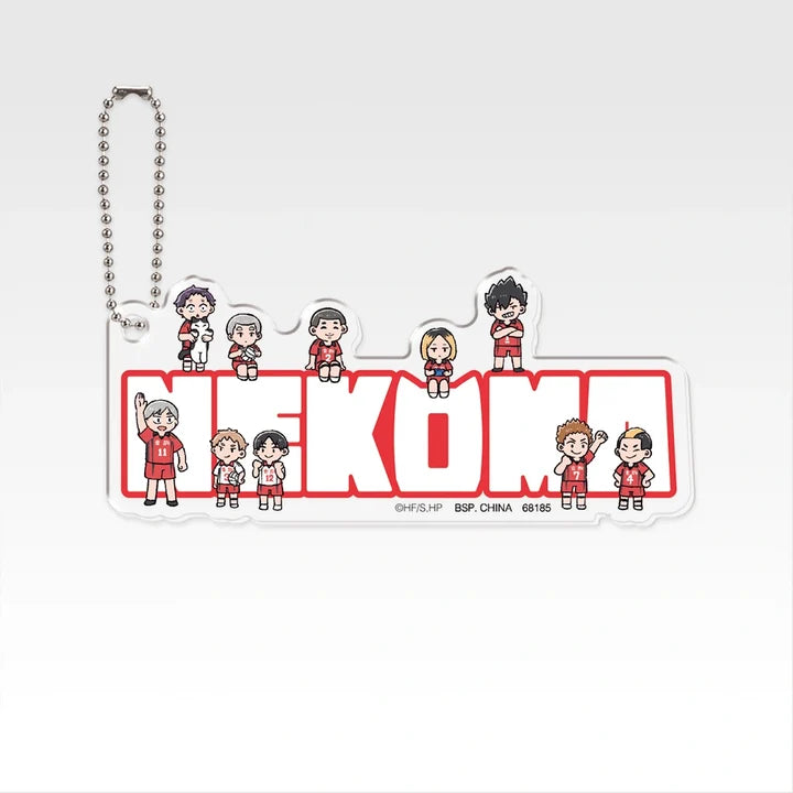 Ichiban   Kuji   Haikyu!!   Karasuno's   Future   -   I   Prize   Acrylic   Charm   Complete   Set   of   7   Types
