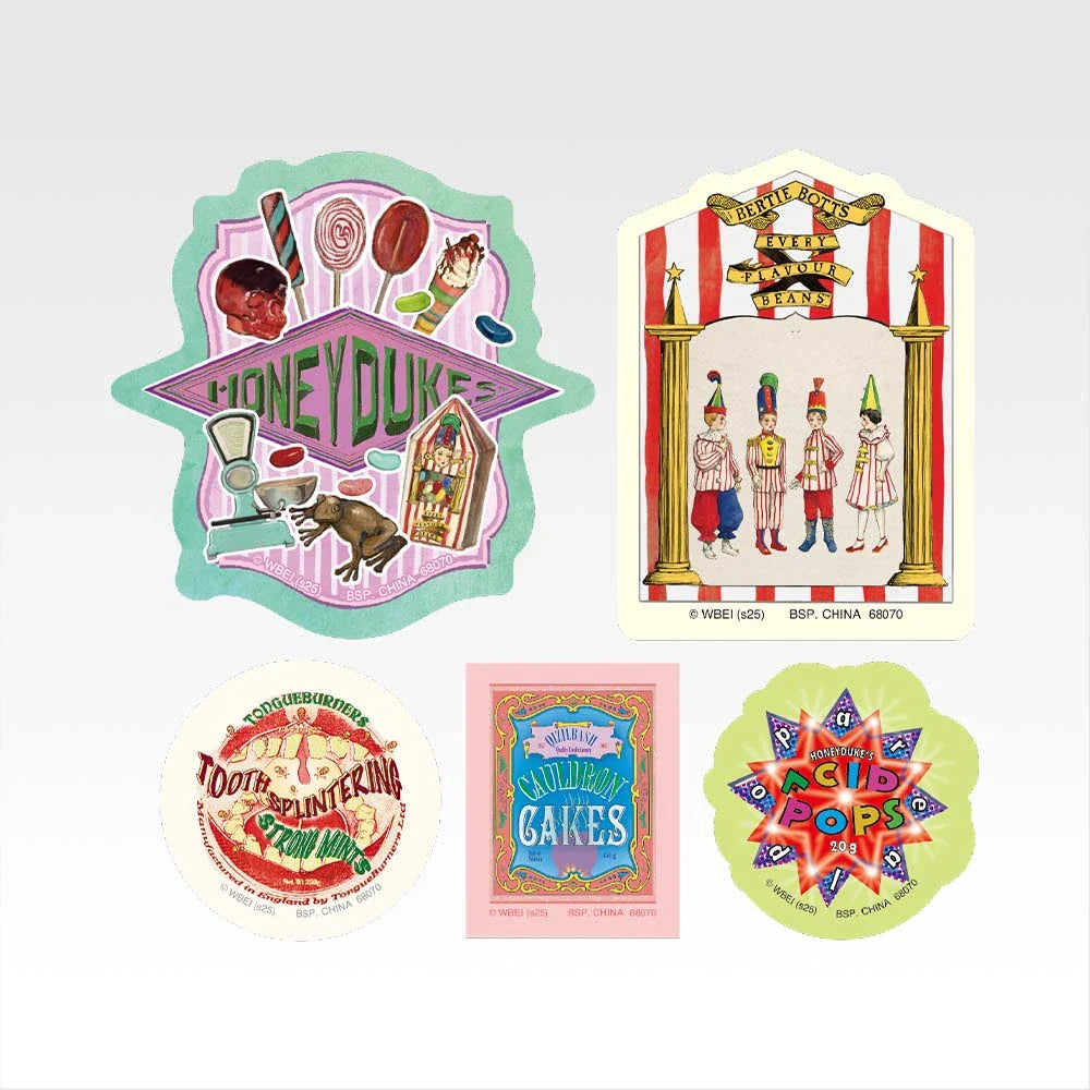 Ichiban   Kuji   Harry   Potter   Magical   Holiday   -   J   Prize   Stickers   Assortment   Collection   Complete   Set   of   10