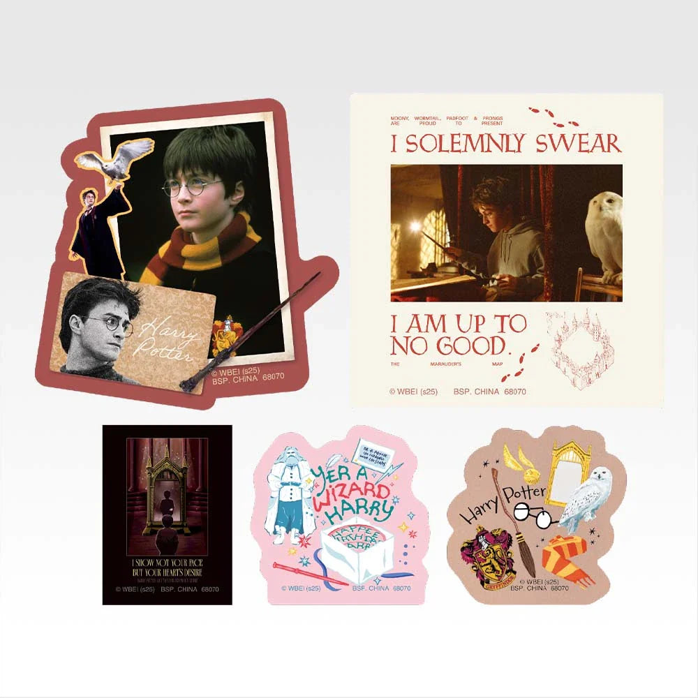 Ichiban   Kuji   Harry   Potter   Magical   Holiday   -   J   Prize   Stickers   Assortment   Collection   Complete   Set   of   10
