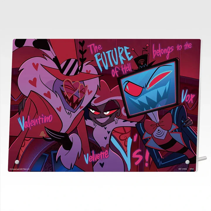 Ichiban   Kuji   Hazbin   Hotel   -   C   Prize   Acrylic   Boards   Duo   Set