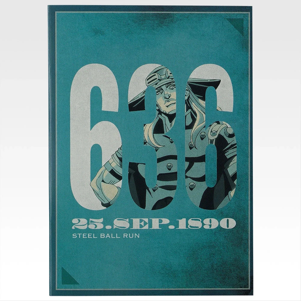 Ichiban   Kuji   JoJo's   Bizarre   Adventure   Steel   Ball   Run   -   I   Prize   Notebook   Collection   Complete   Set   Of   10   Types