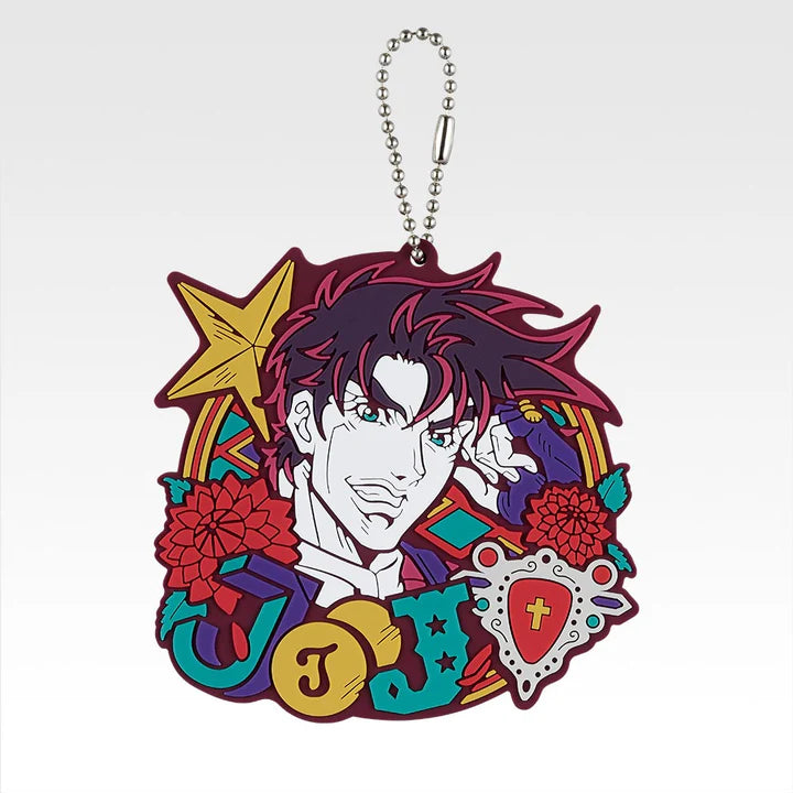 Ichiban   Kuji   Jojo's   Bizarre   Adventure   The   Jojo   World   -   J   Prize   Rubber   Charms   Complete   Set   of   6   Types