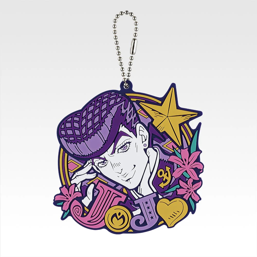 Ichiban   Kuji   Jojo's   Bizarre   Adventure   The   Jojo   World   -   J   Prize   Rubber   Charms   Complete   Set   of   6   Types