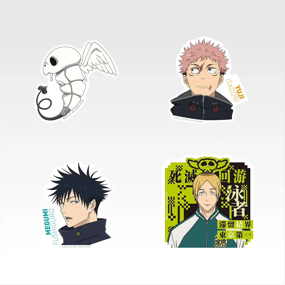 Ichiban   Kuji   Jujutsu   Kaisen   Culling   Game   Part   One   -   N   Prize   Sticker   Complete   Set   of   10   Types
