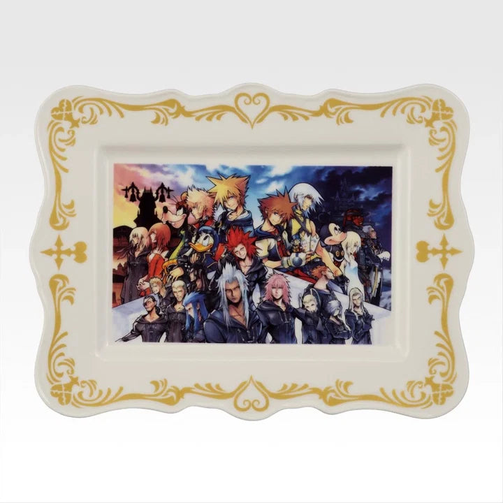 Ichiban   Kuji   Kingdom   Hearts   25th   Anniversary   -   D   Prize   Art   Dish   Complete   Set   of   2   Types