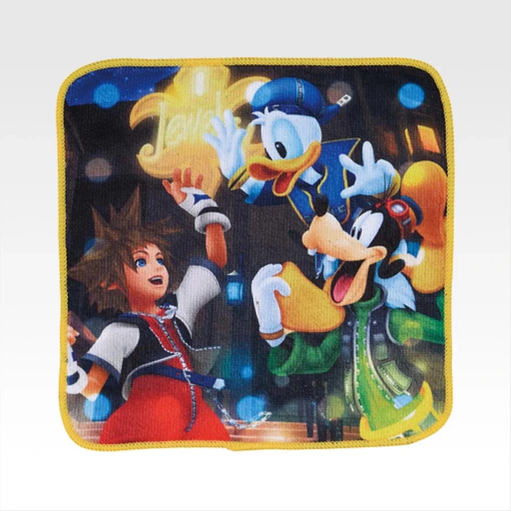 Ichiban   Kuji   Kingdom   Hearts   25th   Anniversary   -   E   Prize   Hand   Towel   Selection   Complete   Set   of   8   Types