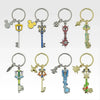 Ichiban   Kuji   Kingdom   Hearts   25   th   Anniversary   -   G   Prize   Keyblade   Charm   Collection   Complete   Set   of   8   Types
