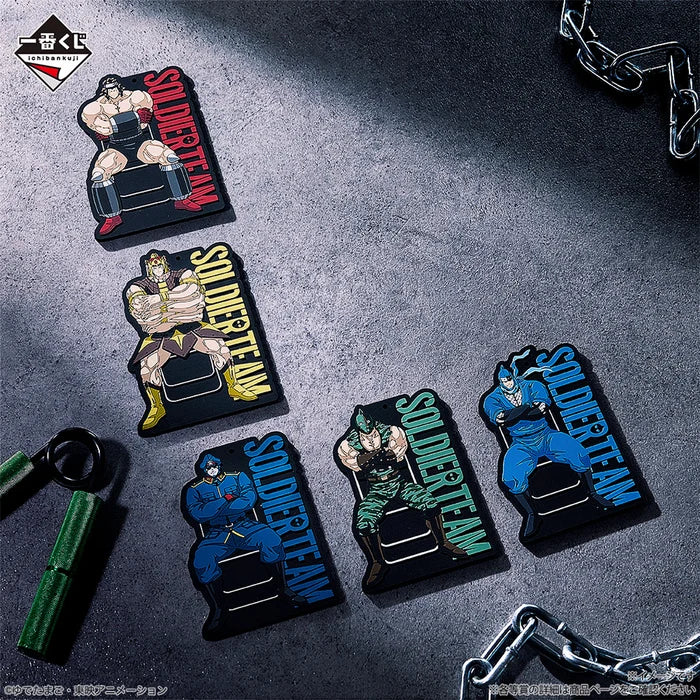 Ichiban   Kuji   Kinnikuman   Chojin   Ketsumeigun   -   E   Prize   Rubber   Coasters   (5   Types)