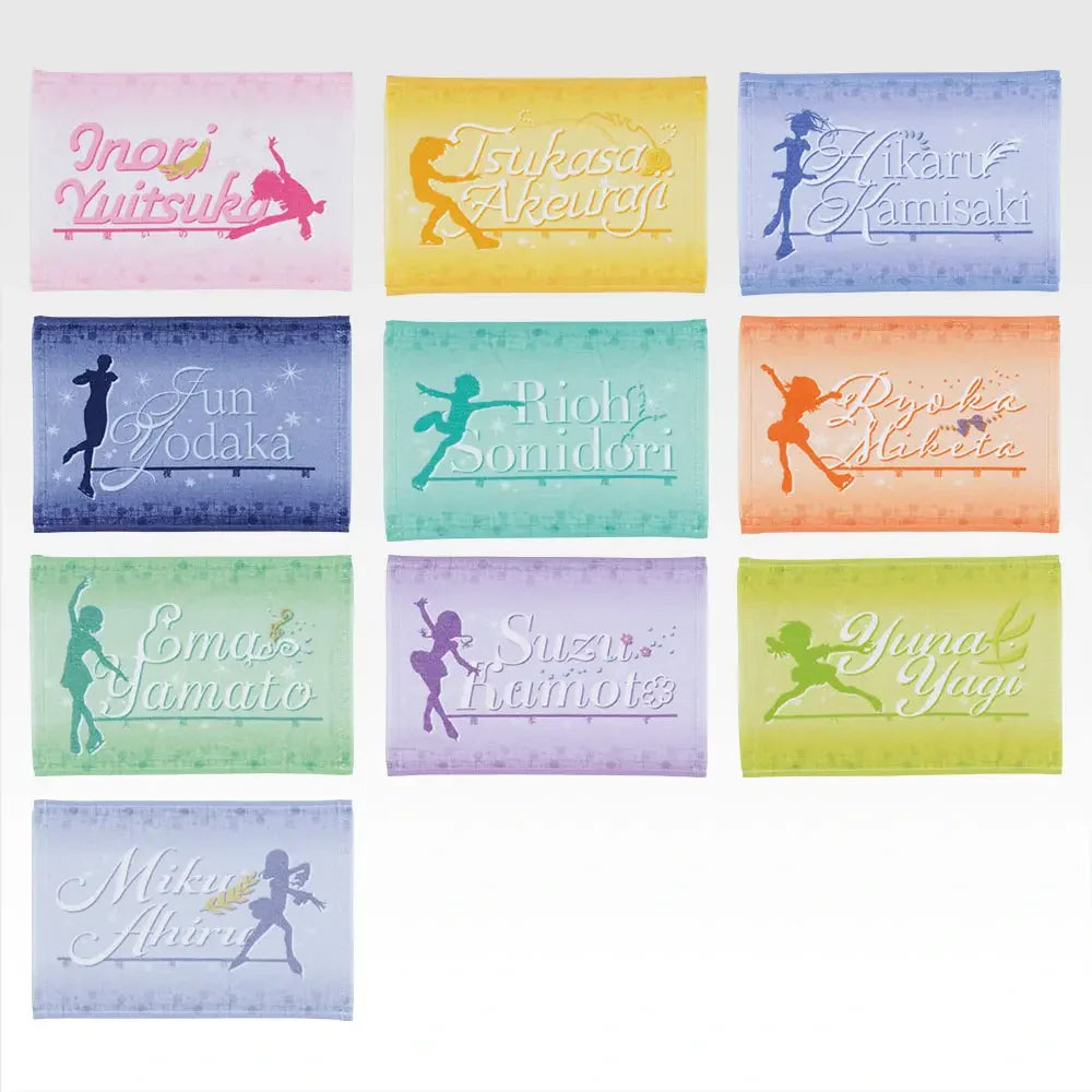 Ichiban   Kuji   Medalist   Tv   Anime   Medalist   -   D   Prize   Cheering   Towel   Complete   Set   of   10   Types