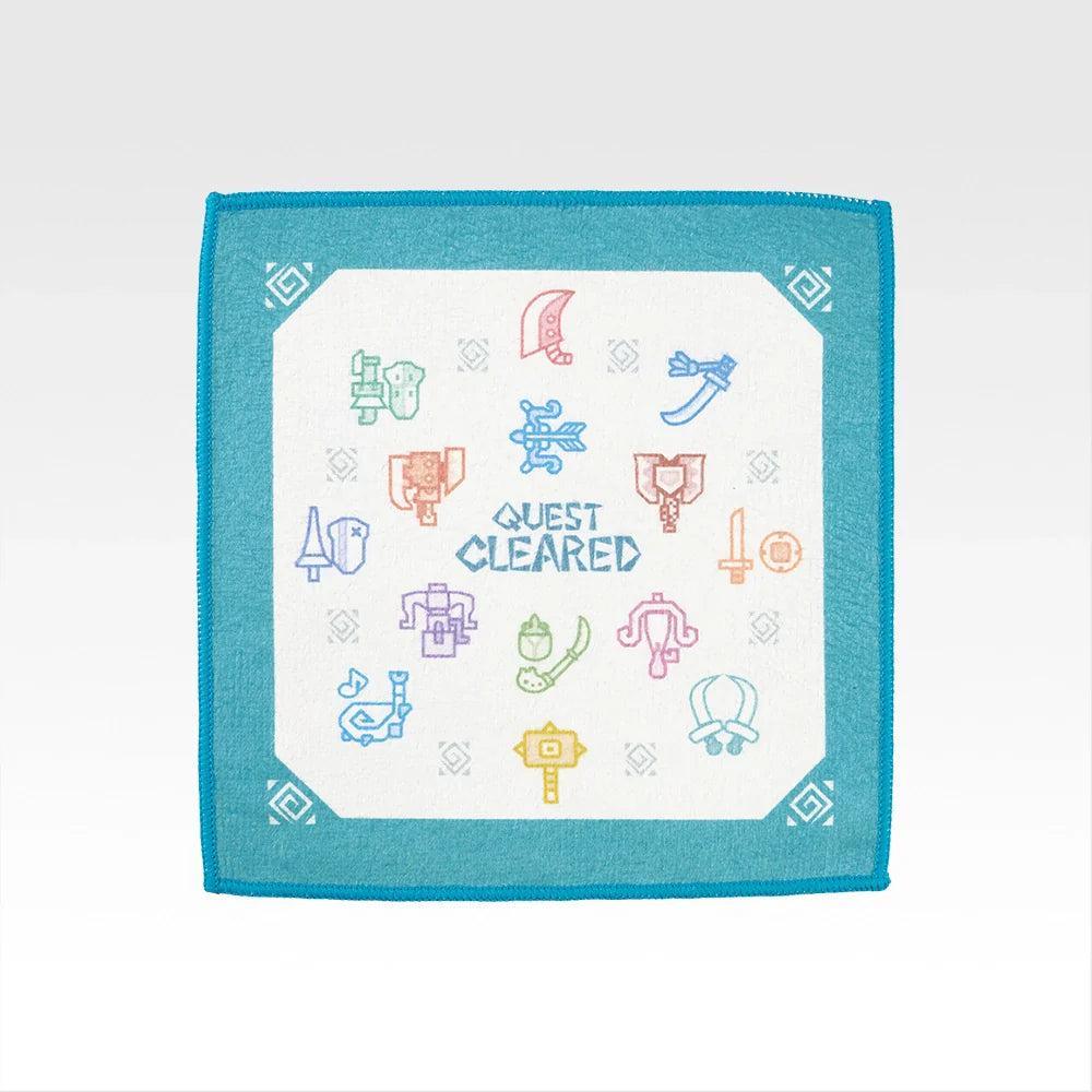 Ichiban   Kuji   Monster   Hunter   Wilds   -   F   Prize   Clear   Towel   Collection   Complete   Set   of   6   Types